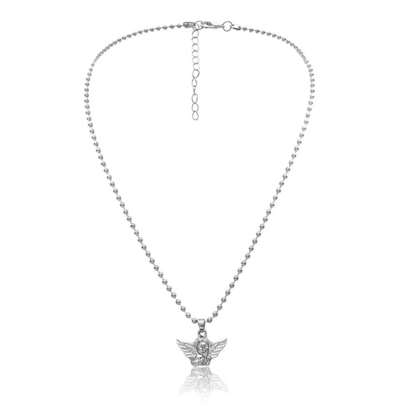 2/$20!🍒 silver angel necklace👼🏻 - Picture 2 of 2